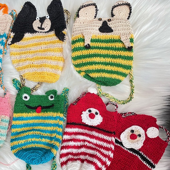 Fun Animal Crochet Crossbody Bags - Picture 4 of 4